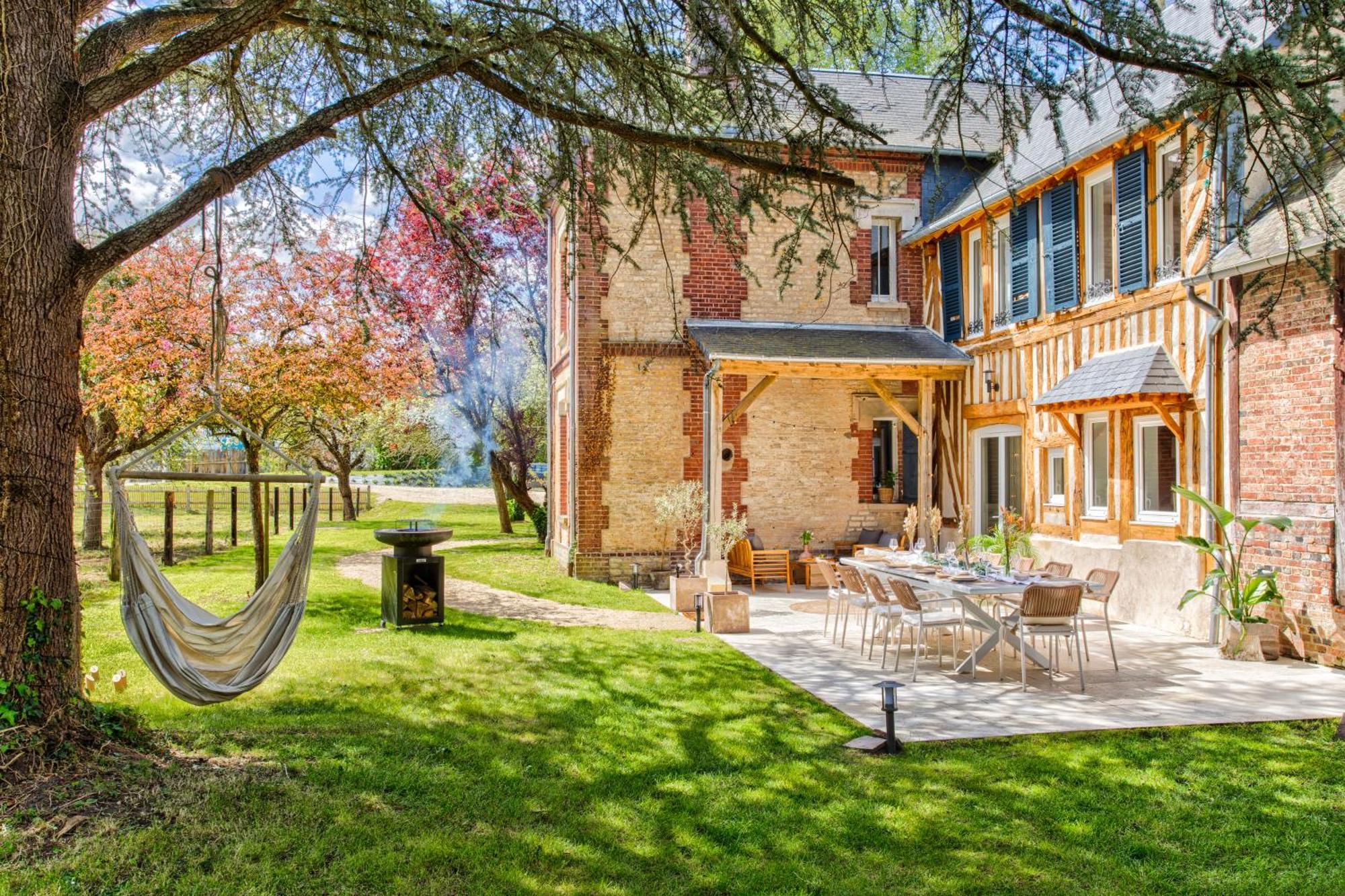 Maison Adeli - Spa- Brasero-Billard- Netflix-Wifi Dozulé Eksteriør billede