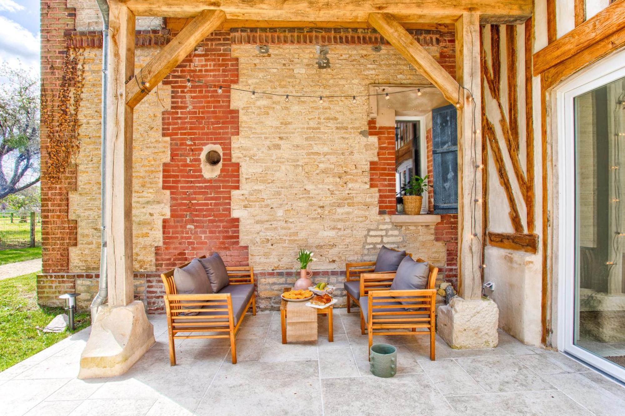 Maison Adeli - Spa- Brasero-Billard- Netflix-Wifi Dozulé Eksteriør billede